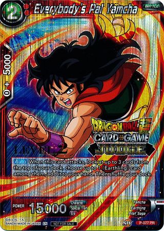 Everybody s Pal Yamcha P 007 Foil Level 2 Judge Promo Everybody s Pal Yamcha P 007 Foil Level 2 Judge Promo