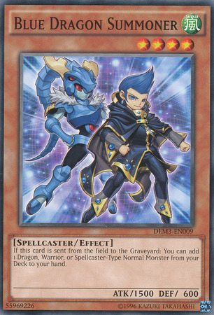 Blue Dragon Summoner DEM3 EN009 Common Yu Gi Oh Promos Other Blue Dragon Summoner DEM3 EN009 Common Yu Gi Oh Promos Other