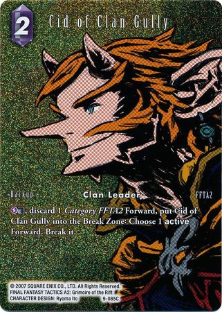 Cid of Clan Gully 9 085C Full Art Opus IX Collection Foil Singles Cid of Clan Gully 9 085C Full Art Opus IX Collection Foil Singles