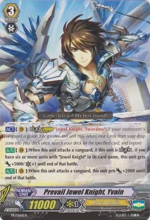 Prevail Jewel Knight Yvain PR 0166EN Promo Prevail Jewel Knight Yvain PR 0166EN Promo