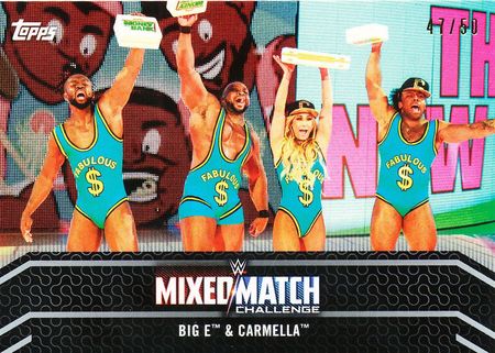 Big E Carmella 47 50 Mixed Match 2018 Big E Carmella 47 50 Mixed Match 2018