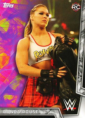 Ronda Rousey 25 WWE 2018 WWE Topps Ronda Rousey 25 WWE 2018 WWE Topps