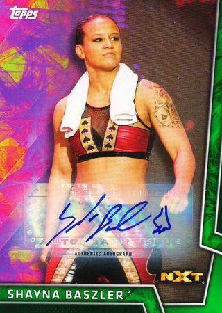 Shayna Baszler 149 150 NXT 2018 Signed WWE Topps Shayna Baszler 149 150 NXT 2018 Signed WWE Topps
