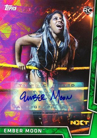 Ember Moon 014 150 NXT 2018 Signed Ember Moon 014 150 NXT 2018 Signed
