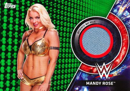 Mandy Rose 107 150 Royal Rumble 2018 Mat Relic Mandy Rose 107 150 Royal Rumble 2018 Mat Relic