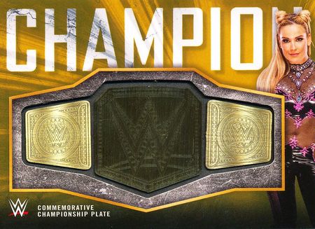 Natalya 02 10 Woman s Commemorative Championship Plate 2018 Natalya 02 10 Woman s Commemorative Championship Plate 2018