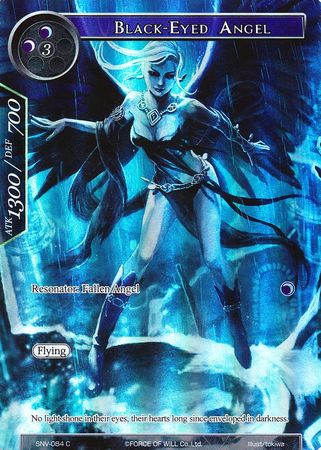 Black Eyed Angel SNV 084 Common Foil Full Art Force of Will The Strangers of New Valhalla Black Eyed Angel SNV 084 Common Foil Full Art Force of Will The Strangers of New Valhalla