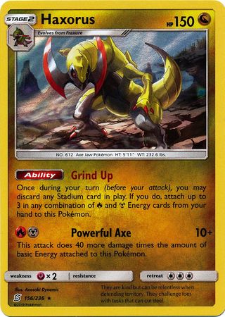 Haxorus, Pokemon Collectors Wiki