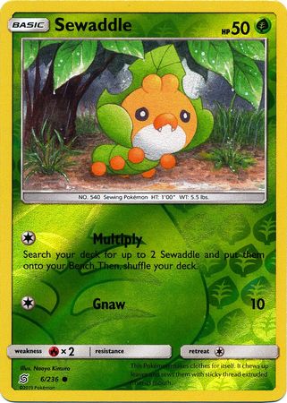 Sewaddle 6 236 Common Reverse Holo Sun Moon Unified Minds Reverse Holo Singles Sewaddle 6 236 Common Reverse Holo Sun Moon Unified Minds Reverse Holo Singles