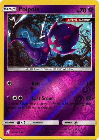 Pokémon Card Database - Unified Minds - #102 Poipole