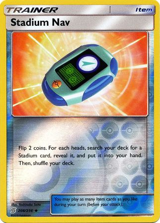 Stadium Nav 208 236 Uncommon Reverse Holo Stadium Nav 208 236 Uncommon Reverse Holo