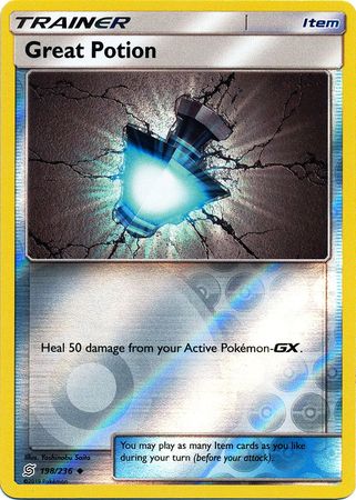 Great Potion 198 236 Uncommon Reverse Holo Great Potion 198 236 Uncommon Reverse Holo