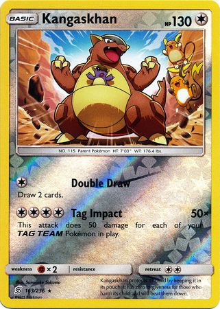 Kangaskhan - 133/189 - Darkness Ablaze - Reverse Holo – Card Cavern Trading  Cards, LLC