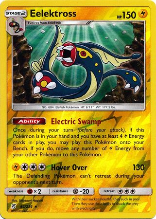 Eelektross 66 236 Holo Rare Reverse Holo Eelektross 66 236 Holo Rare Reverse Holo