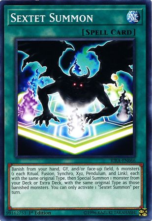 Sextet Summon RIRA EN066 Common 1st Edition Rising Rampage RIRA 1st Edition Singles Sextet Summon RIRA EN066 Common 1st Edition Rising Rampage RIRA 1st Edition Singles