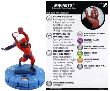 Magneto 008 X Men Regenesis Marvel Heroclix X Men Regenesis Wolverine vs Cyclops Singles Magneto 008 X Men Regenesis Marvel Heroclix X Men Regenesis Wolverine vs Cyclops Singles