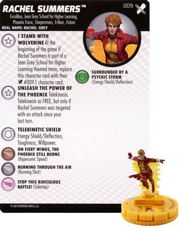 Rachel Summers #009 X-Men Regenesis Marvel Heroclix | TrollAndToad