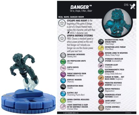 Danger 016 X Men Regenesis Marvel Heroclix Danger 016 X Men Regenesis Marvel Heroclix