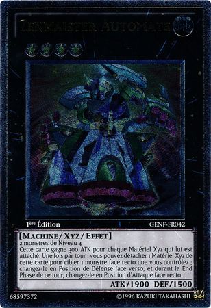 Ultimate Rare Zenmaister Automate GENF FR042 1st Edition French Yugioh Cards Ultimate Rare Zenmaister Automate GENF FR042 1st Edition French Yugioh Cards