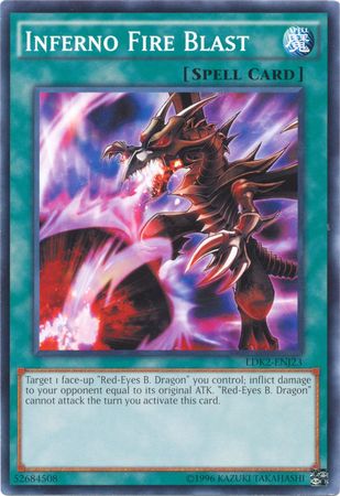 Inferno Fire Blast LDK2 ENJ23 Common Unlimited Inferno Fire Blast LDK2 ENJ23 Common Unlimited