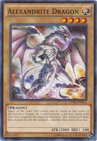 Alexandrite Dragon LDK2 ENK12 Common Unlimited Alexandrite Dragon LDK2 ENK12 Common Unlimited