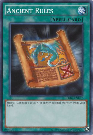 Ancient Rules LDK2 ENK27 Common Unlimited Ancient Rules LDK2 ENK27 Common Unlimited