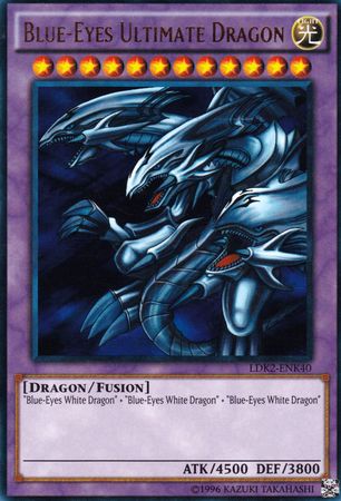 Blue Eyes Ultimate Dragon LDK2 ENK40 Ultra Rare Unlimited Blue Eyes Ultimate Dragon LDK2 ENK40 Ultra Rare Unlimited