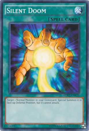 Silent Doom LDK2 ENK25 Common Unlimited Legendary Decks II Kaiba Unlimited Singles Silent Doom LDK2 ENK25 Common Unlimited Legendary Decks II Kaiba Unlimited Singles