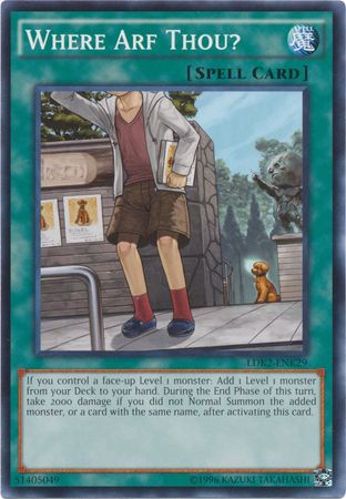 Where Arf Thou LDK2 ENK29 Common Unlimited Where Arf Thou LDK2 ENK29 Common Unlimited
