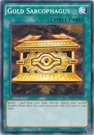 Gold Sarcophagus LDK2 ENY22 Common Unlimited Legendary Decks II Yugi Unlimited Singles Gold Sarcophagus LDK2 ENY22 Common Unlimited Legendary Decks II Yugi Unlimited Singles