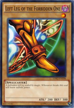 Left Leg of the Forbidden One LDK2 ENY08 Common Unlimited Left Leg of the Forbidden One LDK2 ENY08 Common Unlimited