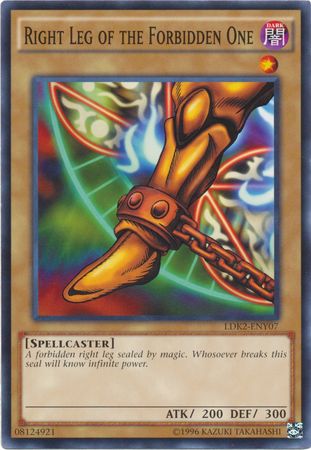 Right Leg of the Forbidden One LDK2 ENY07 Common Unlimited Right Leg of the Forbidden One LDK2 ENY07 Common Unlimited
