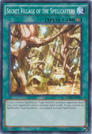 Secret Village of the Spellcasters LDK2 ENY33 Common Unlimited Legendary Decks II Yugi Unlimited Singles Secret Village of the Spellcasters LDK2 ENY33 Common Unlimited Legendary Decks II Yugi Unlimited Singles