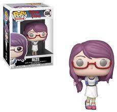 Rize 466 POP Vinyl Figure Includes Protector Tokyo Ghoul Rize 466 POP Vinyl Figure Includes Protector Tokyo Ghoul