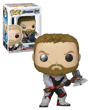 Thor Quantum Realm Suit 452 POP Vinyl Figure Includes Protector Avengers Endgame Thor Quantum Realm Suit 452 POP Vinyl Figure Includes Protector Avengers Endgame