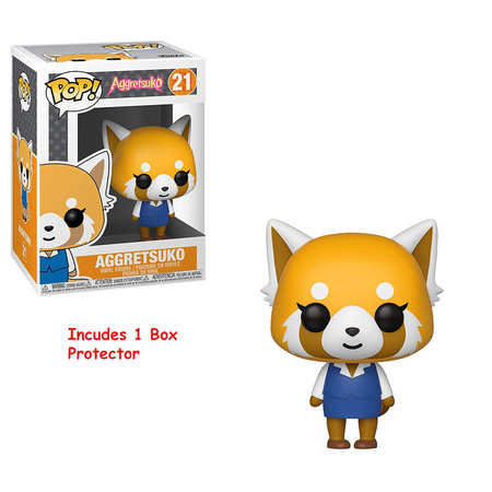 Aggretsuko 21 POP Vinyl Figure Includes Protector Aggretsuko Aggretsuko 21 POP Vinyl Figure Includes Protector Aggretsuko