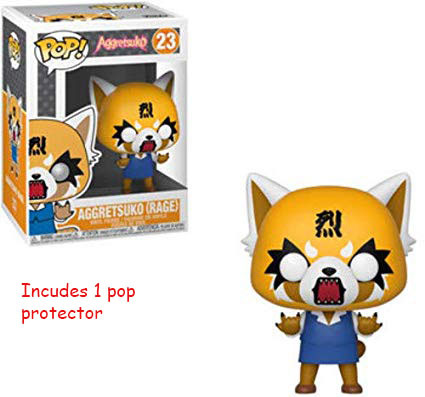 Aggretsuko Rage 23 POP Vinyl Figure Includes Protector Aggretsuko Aggretsuko Rage 23 POP Vinyl Figure Includes Protector Aggretsuko