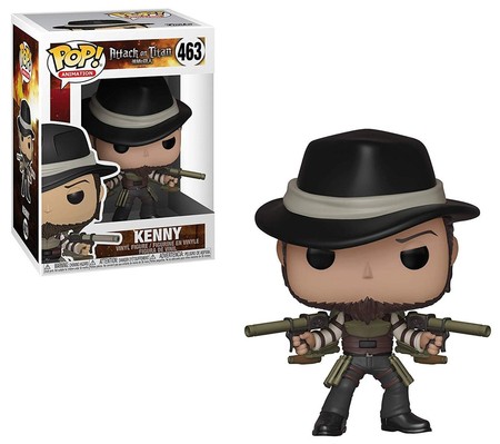Kenny 463 POP Vinyl Figure Includes Protector Attack on Titan Kenny 463 POP Vinyl Figure Includes Protector Attack on Titan