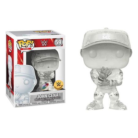 John Cena Invisible 59 POP Vinyl Figure Includes Protector WWE Exclusive John Cena Invisible 59 POP Vinyl Figure Includes Protector WWE Exclusive