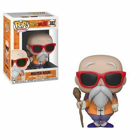 Master Roshi 382 POP Vinyl Figure Includes Protector Dragon Ball Master Roshi 382 POP Vinyl Figure Includes Protector Dragon Ball