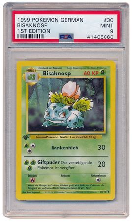 Bisaknosp (ivysaur) 30 102 - All Graded & Non-english 