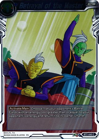 Betrayal of the Master BT7 045 Foil Common Assault of the Saiyans Foil Singles Betrayal of the Master BT7 045 Foil Common Assault of the Saiyans Foil Singles
