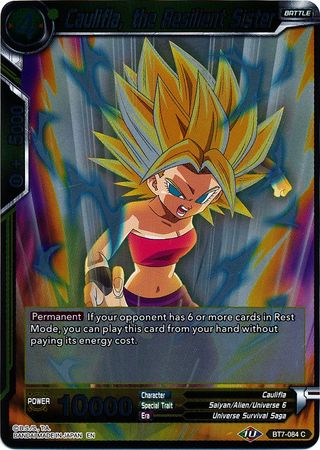 Caulifla, the Resilient Sister - Dragonball Super TCG | TrollAndToad