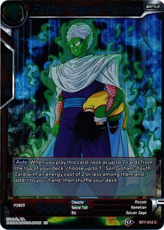 Father Figure Piccolo BT7 012 Foil Common Assault of the Saiyans Foil Singles Father Figure Piccolo BT7 012 Foil Common Assault of the Saiyans Foil Singles