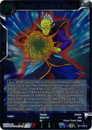 Gowasu Zamasu s Master BT7 036 Foil Common Assault of the Saiyans Foil Singles Gowasu Zamasu s Master BT7 036 Foil Common Assault of the Saiyans Foil Singles