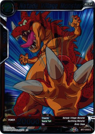 Natade Village Monster BT7 018 Foil Common Assault of the Saiyans Foil Singles Natade Village Monster BT7 018 Foil Common Assault of the Saiyans Foil Singles
