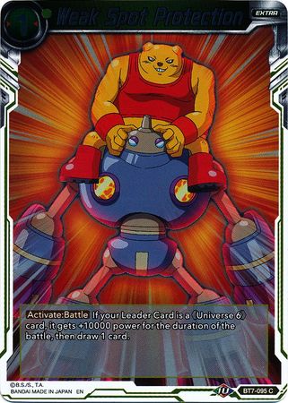Weak Spot Protection BT7 095 Foil Common Assault of the Saiyans Foil Singles Weak Spot Protection BT7 095 Foil Common Assault of the Saiyans Foil Singles