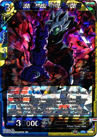 Fused Zamasu Divine Providence BT7 123 Super Rare Assault of the Saiyans Foil Singles Fused Zamasu Divine Providence BT7 123 Super Rare Assault of the Saiyans Foil Singles