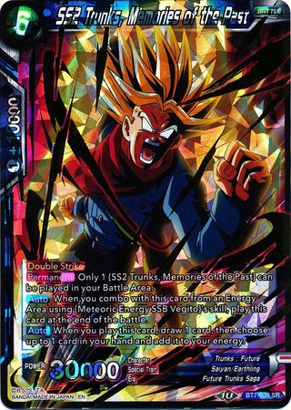 SS2 Trunks Memories of the Past BT7 030 Super Rare Assault of the Saiyans Foil Singles SS2 Trunks Memories of the Past BT7 030 Super Rare Assault of the Saiyans Foil Singles