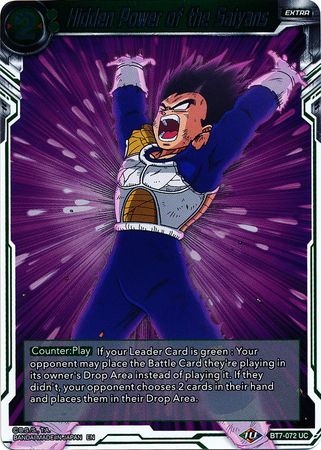 Hidden Power of the Saiyans BT7 072 Foil Uncommon Assault of the Saiyans Foil Singles Hidden Power of the Saiyans BT7 072 Foil Uncommon Assault of the Saiyans Foil Singles